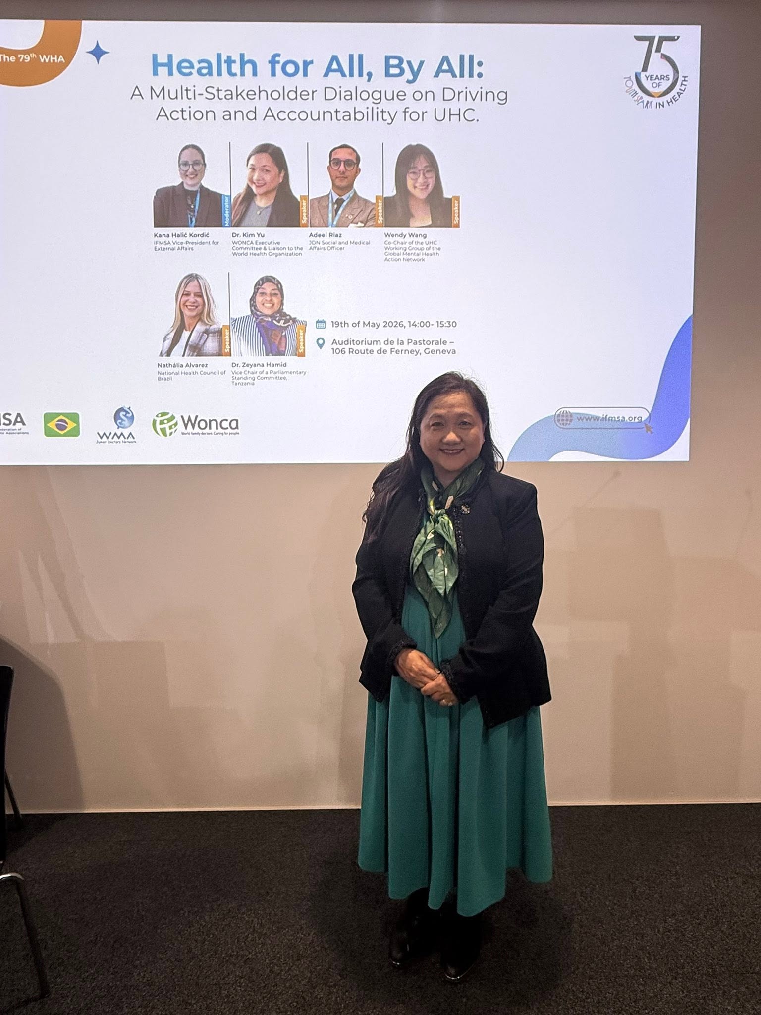 WONCA at the multi-stakeholder dialogue on universal health coverage